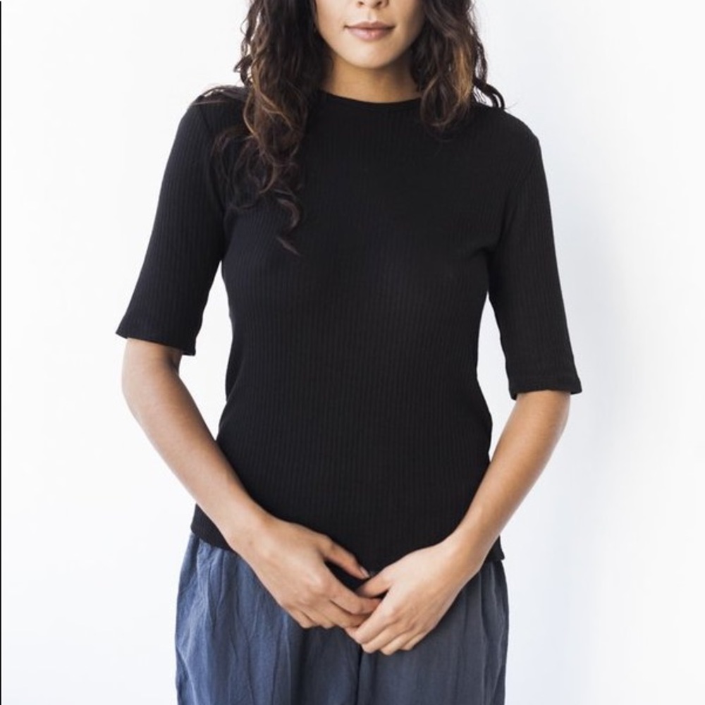 First Rite Ribbed Tee